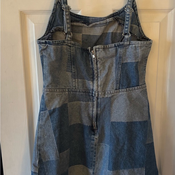 Patchwork Denim Dress, Retailed at $66 - Picture 3 of 6